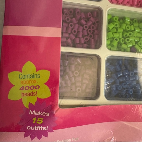 Vintage Y2k barbie perler bead activity kit - Picture 6 of 8
